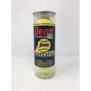 New Vintage Unopened Penn Championship #6’s Official Tennis Balls No Yellow Top